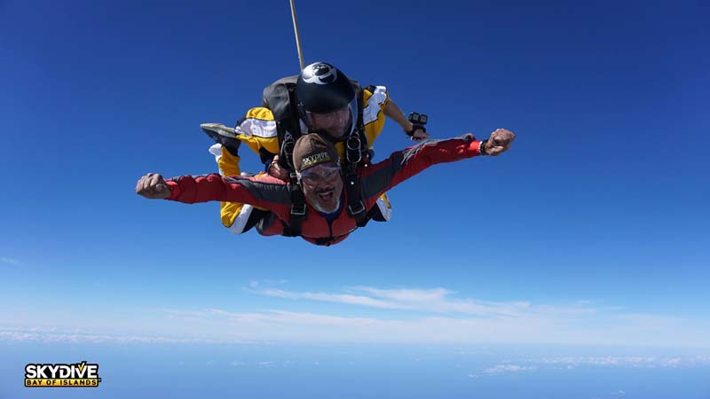 Experience the sheer thrill of freefall with a 12,000ft Tandem Skydive over the beautiful Bay of Islands!